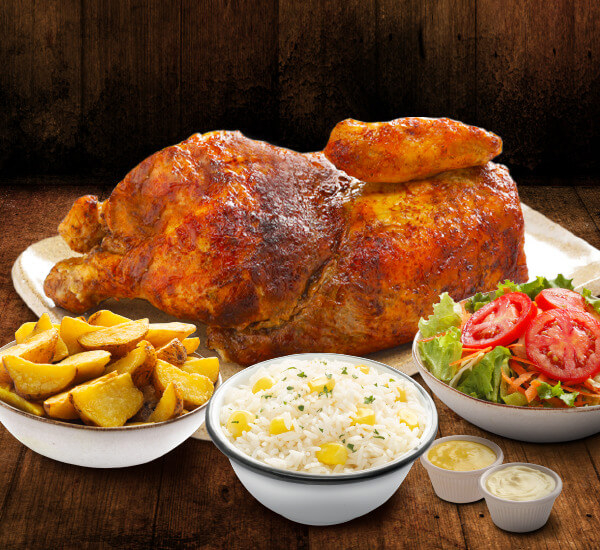 1/2 Brasa DB con 2 Acomp y Ensalada