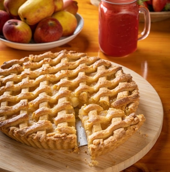 Pye de manzana